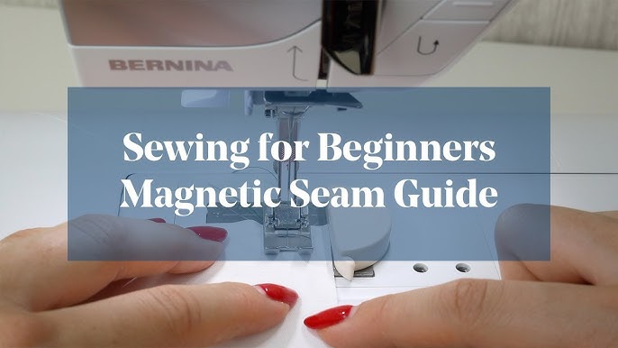 How To Use a Magnetic Seam Guide - Let's Learn To Sew