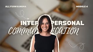 Interpersonal Communication - Perception