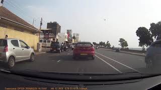 Overtaking over the solid white line