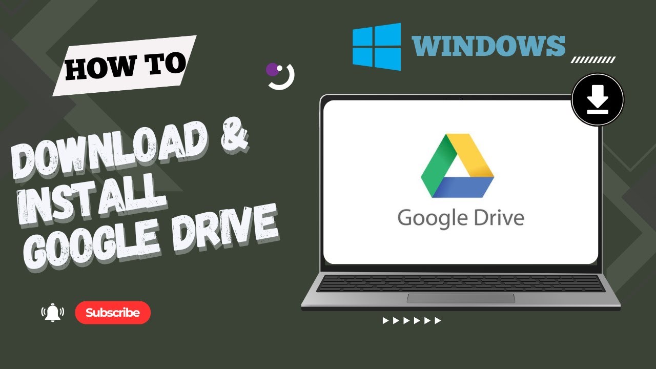 How to Download and Install Google Drive on PC & Laptop | Step-by-Step ...