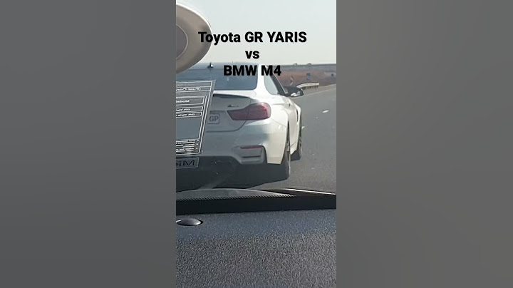 Toyota GR YARIS vs BMW M4 | HIGHWAY RUN!