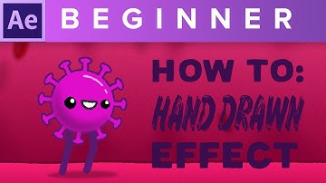 How To Easily Achieve the hand-drawn look | After Effects 2020