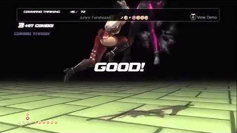 Dead or Alive 5 Ultimate Guide 55 Momiji command training