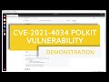 CVE-2021-4034 Polkit Vulnerability Demonstration