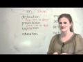 Pronunciation of Words Ending in -ion