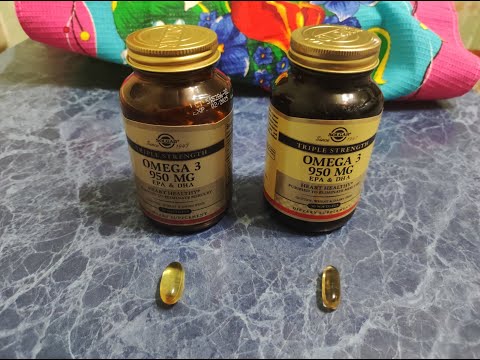 Подделка Омега 3 Solgar Omega 3 950 MG