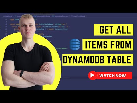 Get All Items From DynamoDB Table with TypeScript