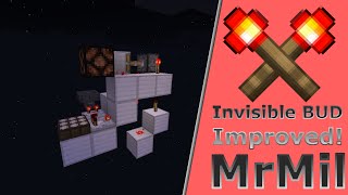 Minecraft: improvements on the invisible BUD switch, including an automatic reset!