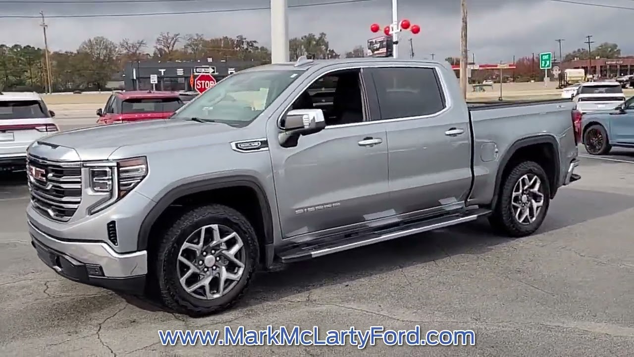 SOLD - USED 2023 GMC SIERRA 1500 4WD CREW CAB 147" SLT at McLarty Ford (USED) 