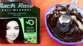 Black Rose Kali Mehendi Hair Dye How to Use screenshot 4