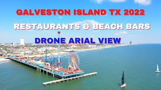 Galveston Island TX Restaurants and Beach Bars 2022