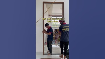 Cửa MDF Melamine An Cường #noithatcantho #shortsvideo #noithattuantai #mdfancuong #thietkenoithat