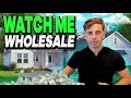 Watch me lock up a real estate wholesale deal live step by step cold calls