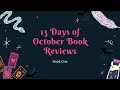 Book 1 of 13 October Book Reviews