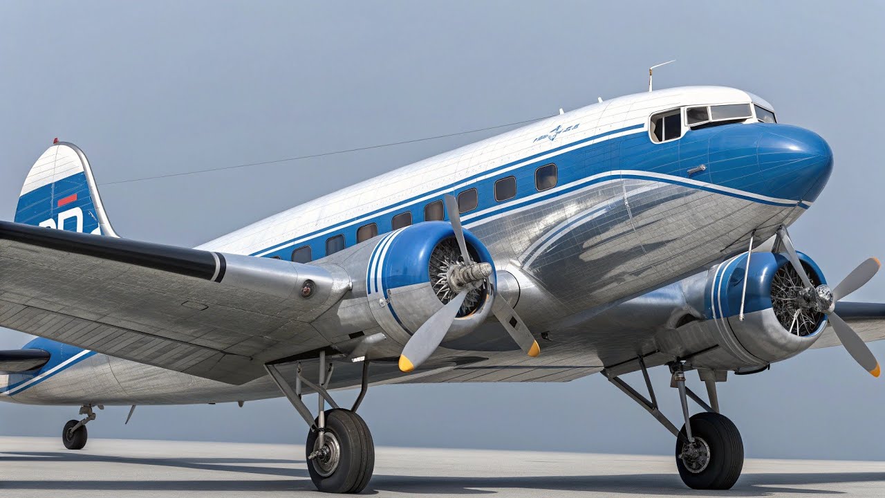 ✈️ Возрождение легенды: Новый Douglas DC-3 2025