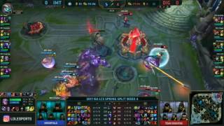 Immortals vs Dignitas Highlights    NA LCS Spring 2017   IMT vs DIG Week 4 Day 1