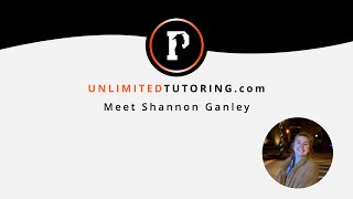 Plexuss Prime Tutors: Shannon Ganley