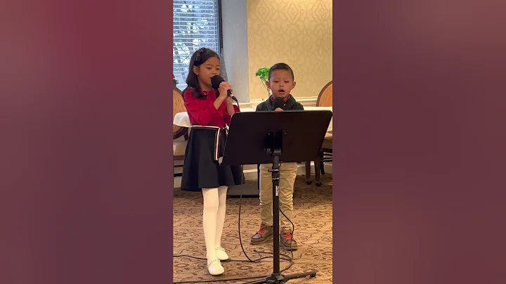 O Holy Night cover by Francine and Nicolas 10Dec22