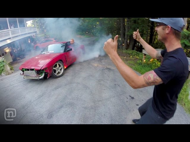 Fun & Games At Ryan Tuerck’s Home Drift Car Garage: Garage Tours w/ Chris Forsberg