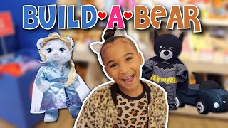 WE MADE A BATMAN AND FROZEN BUILD-A-BEAR