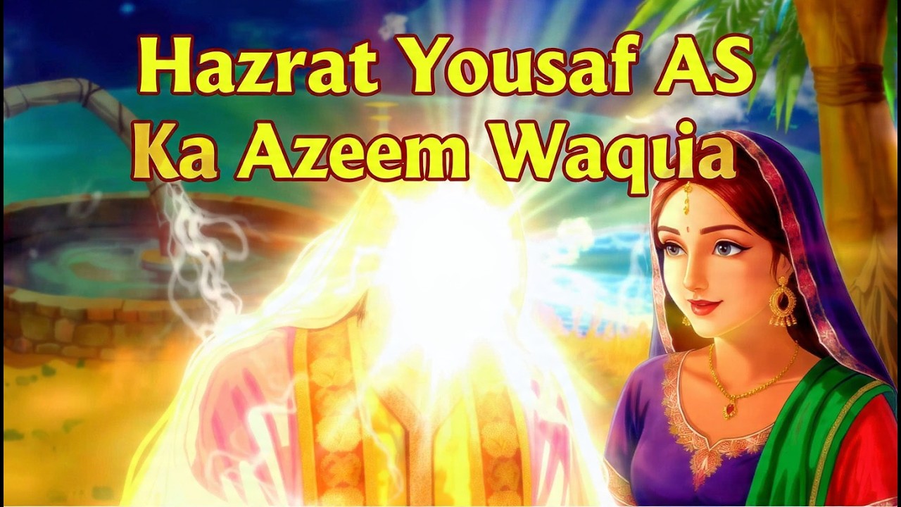 Hazrat Yousaf (A.S.) Ka Azeem Waqia | From the Well to the Throne of ...
