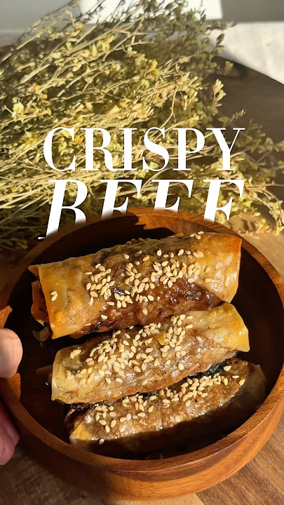 Crispy on the outside, savory on the inside✨ Who’s craving these? Recipe below⤵️