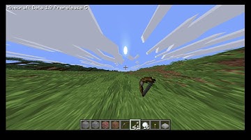 Minecraft Beta 1.9 Extremely weird camera feature.