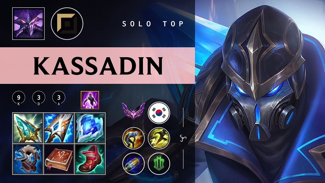 Kassadin Top vs Ryze - KR Master Patch 26.04