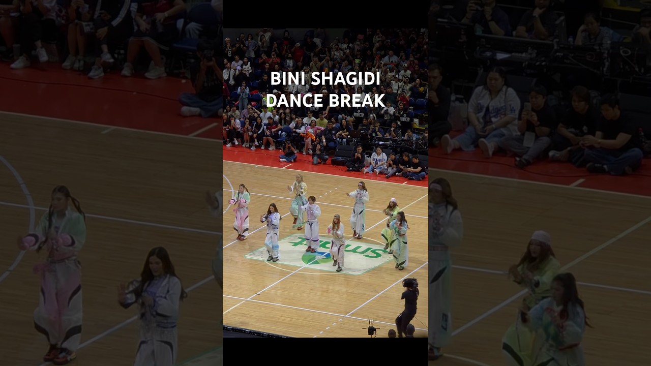 BINI SHAGIDI DANCE BREAK #bini #binishagidi #shagidi #shagididancebreak #BINIatAllStarGames2025