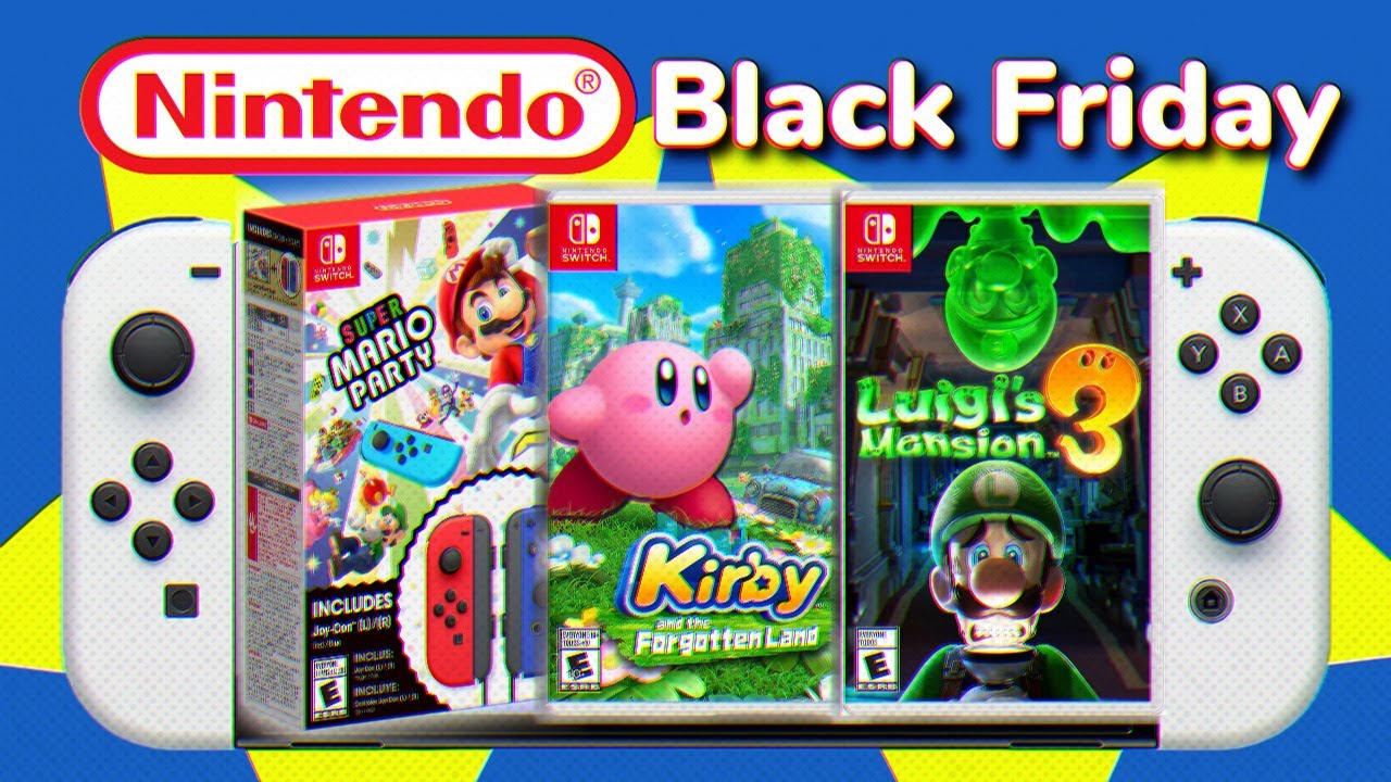 Black Friday Nintendo deal: Joy-con and Super Mario Party bundle