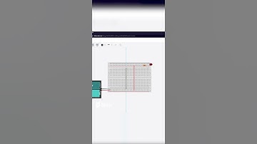 LED circuit on TinkerCad