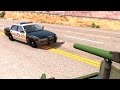 Machine Gun&Rocket Launcher vs Cars  #2 - BeamNG DRIVE