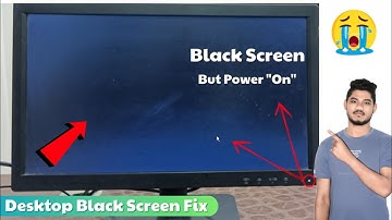 How To Fix "Desktop Black Screen" Problem 2023 | Computer Black Screen Windows 10/11
