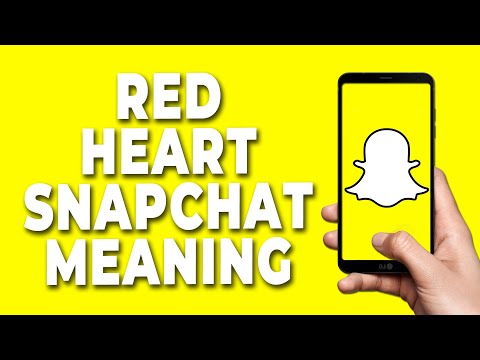 Red Heart Snapchat Meaning