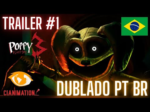 POPPY PLAYTIME: CHAPTER 2 - OFFICIAL GAME TRAILER - DUBLADO PT BR