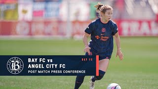 Bay FC vs Angel City Post-Match Press Conference