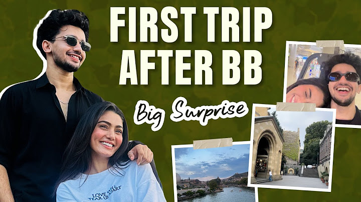 First Trip after BB | Big surprise | Airport pe hua kaand