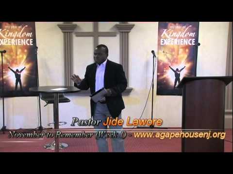 Anointing for Healing - Pastor Jide Lawore