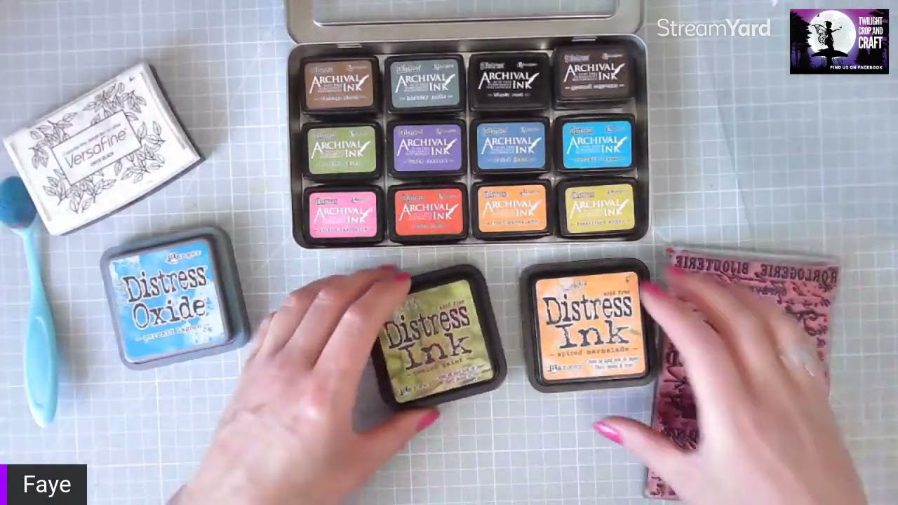 TWILIGHT CRAFTS || What is the difference between Distress Inks and Archival Inks