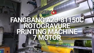 AZJ-81150C Gravure Printing Machine in Action | High-Speed Flexible Packaging Printing