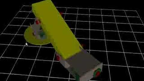 robot arm visualization with vPython