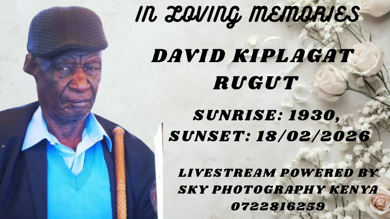 CEREBRATING THE LIFE OF THE LATE DAVID KIPLAGAT RUGUT