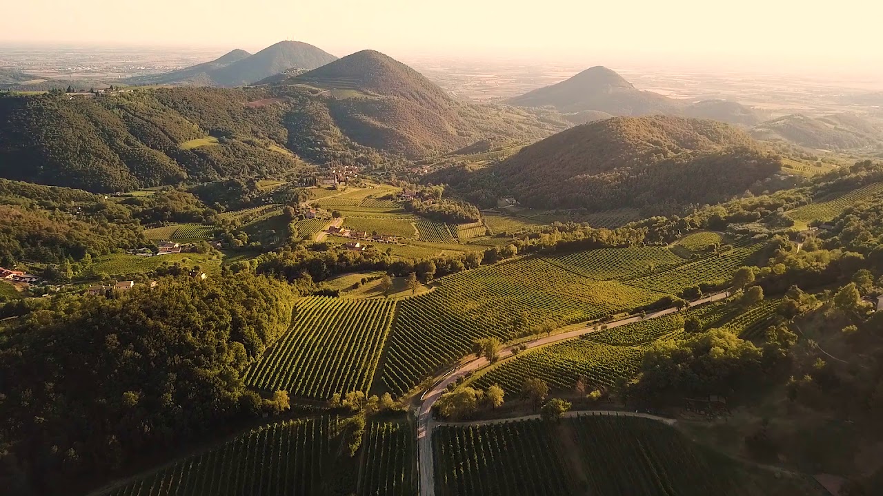 I colli euganei ripresi dal mio drone