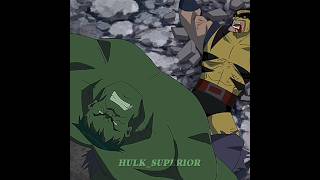 HULK SMASH LITTLE MAN! #hulk #wolverine #marvel #avengers #xmen #edit #vs #hulkvswolverine #deadpool