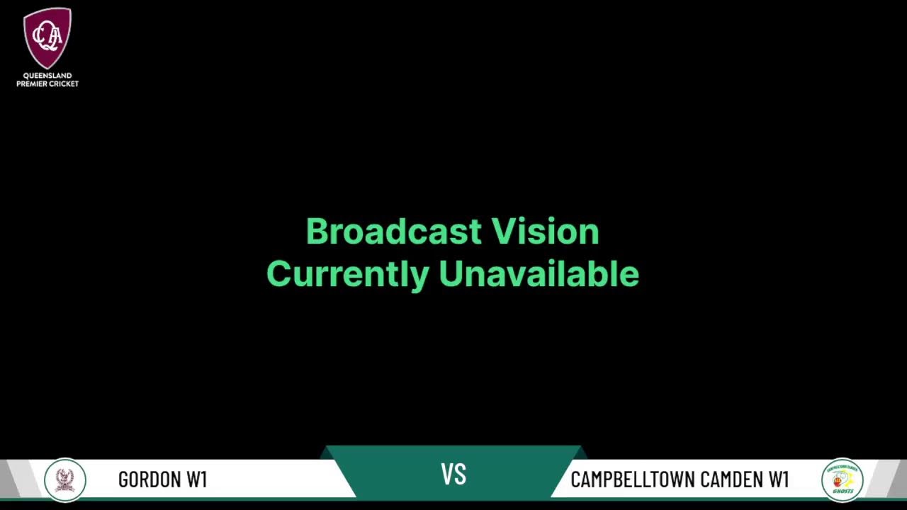 Gordon W1 v Campbelltown Camden W1