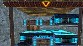 Rust TC loot room design with 6.35 Large boxes of storage tutorial