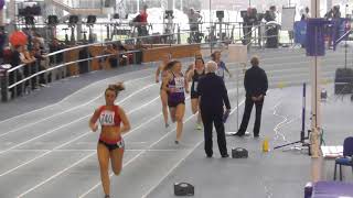 800M Women Race 2 London Indoor Games 28012018