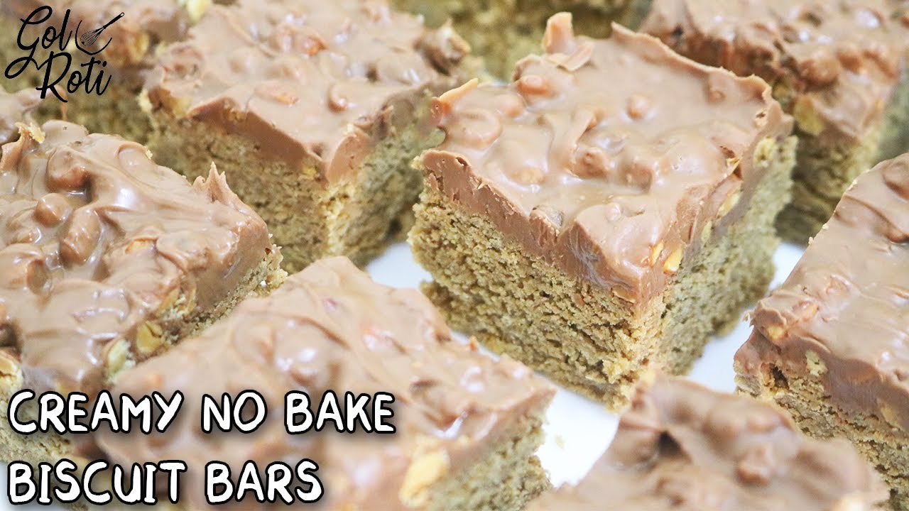 SASTA NO BAKE BISCUIT DESSERT - PREPARED IN 30 MINUTES - GolRoti