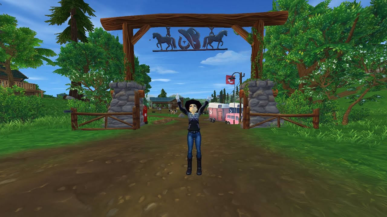New Starshine Ranch Tour! Star Stable! - YouTube