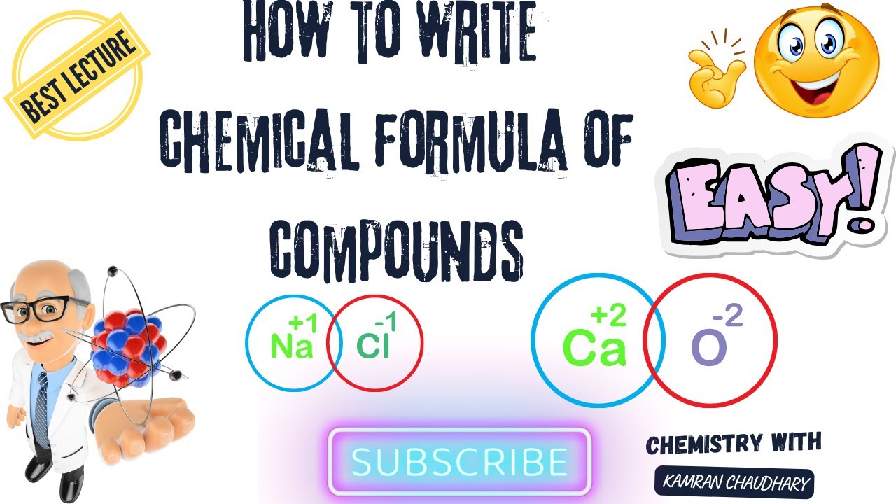 How To Write A Chemical Formula Class 9 Chapter 1 Lecture 12 In